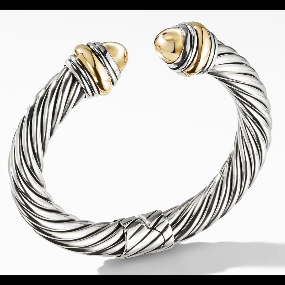 David Yurman Cable Classic® Bracelet with 14K Gold